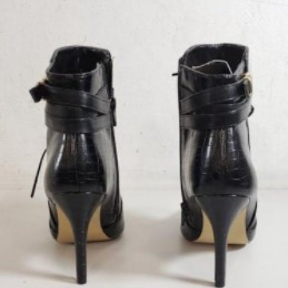 Black ALTUZARRA Heeled Boots US 8 - Picture 3 of 4